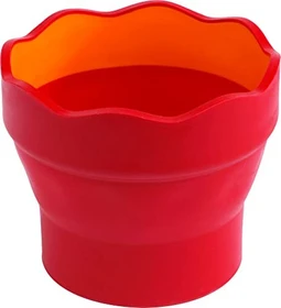 Faber-Castell Clic&Go Wasserbecher, rot