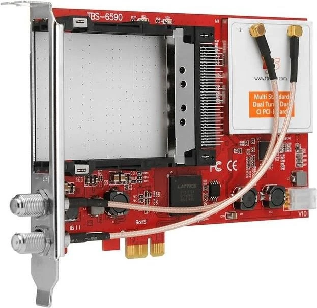 TBS DVB Multi Standard Doppel-Tuner, PCIe x1