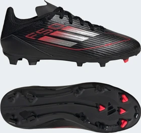 adidas F50 League FG/MG core black/iron metallic/lucid red (Junior)