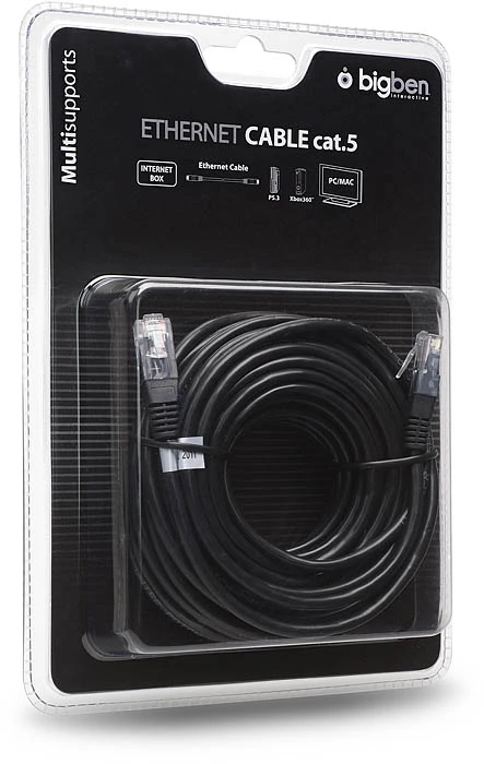 BigBen Cat5e Netzwerk Kabel 10m (Xbox 360)