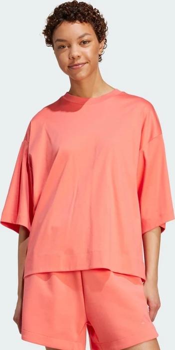adidas ALL SZN Soft Lux Loose T-Shirt kurzarm semi turbo (Damen)