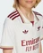 adidas FC Arsenal 2025/2026 Ausweichtrikot cloud white/team coll burgundy 2 (Junior) Vorschaubild