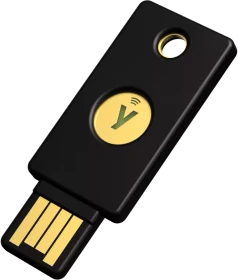 Yubico Security Key NFC black, USB-A/NFC, 1 Stück