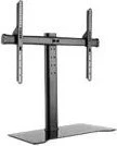 equip Befestigungskit Klammer Standfuß für LCD-/Plasmafernseher Metall Glas Bildschirmgröße: 81-140 cm 32"-55" Schreibtisch (650601) Image