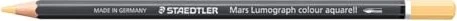 Staedtler Mars Lumograph colour aquarell 104 Aquarellstift lichtocker, Kartonetui, 6er-Pack