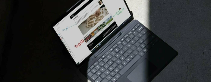 Microsoft Surface Pro X Signature Keyboard Slim Pen Bundle, schwarz, ES, Business