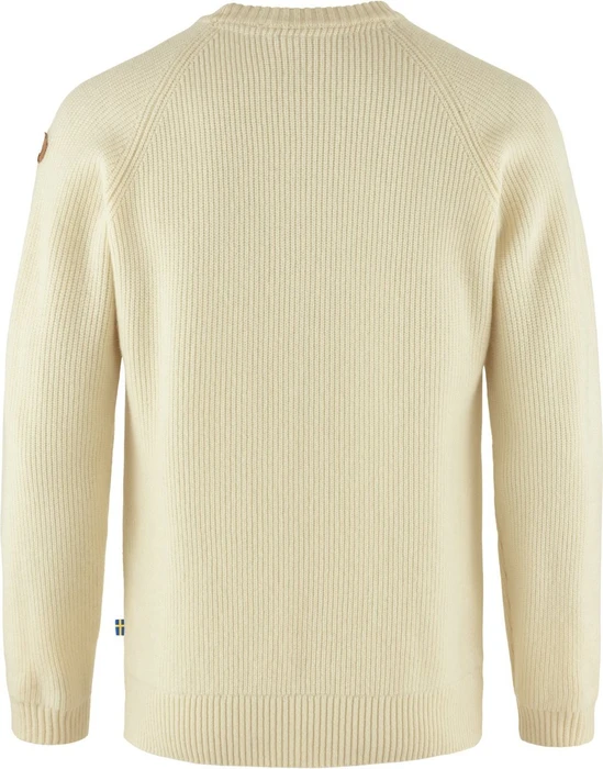 Fjällräven Övik Rib Strickpullover chalk white (Herren)