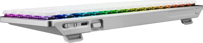 ASUS ROG Falchion RX Low Profile, weiß/silber, ROG RX RED Low-Profile, USB/Bluetooth, DE