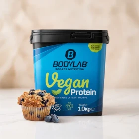 BodyLab24 Vegan Protein Blueberry Muffin 1kg