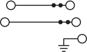 Phoenix Contact PT 4-PE/L/L - Mehrstockklemme