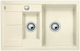 Blanco Metra 6 S Compact Einbau Becken reversibel mit Ablauffernbedienung jasmin