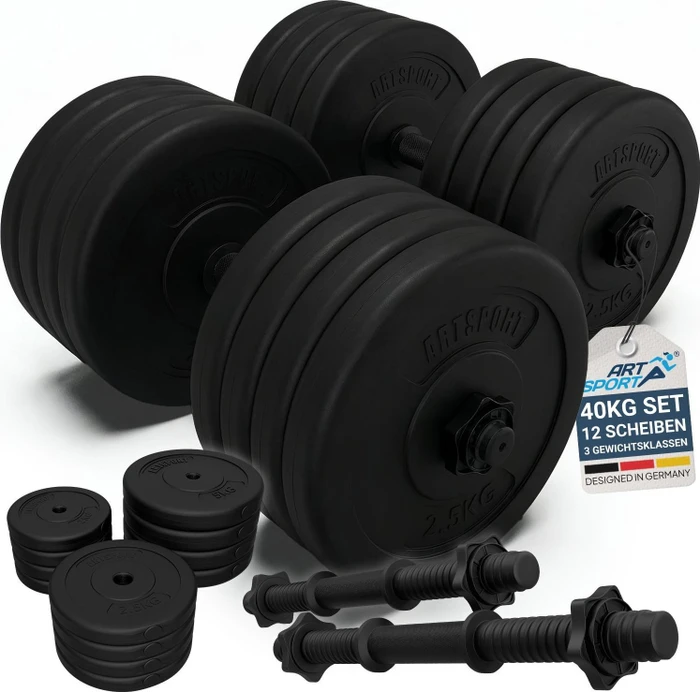 Juskys Kurzhantel Set 40kg