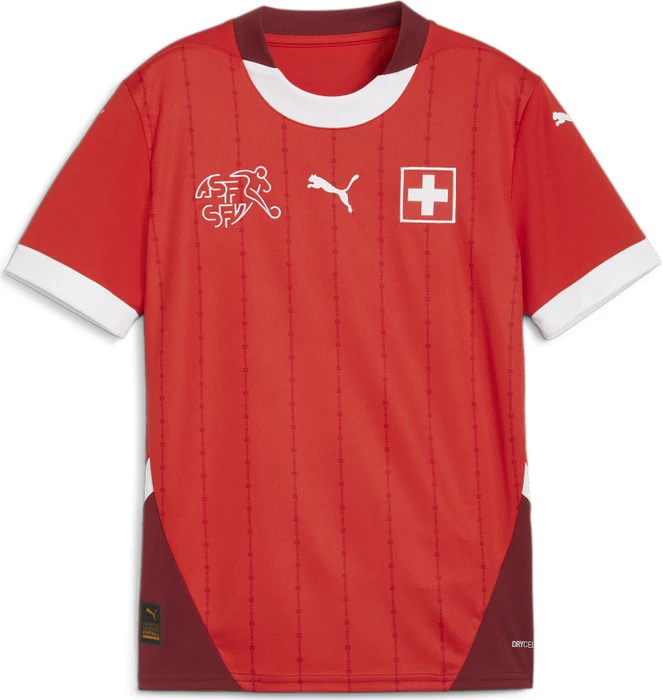 Puma UEFA EURO 2024 Schweiz Heimtrikot (Junior)