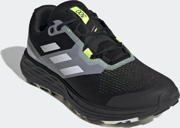 adidas Terrex Two Flow core black/crystal white/solar yellow (Herren)