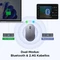 Ugreen M331 Wireless Multi-Mode Mouse, grau/schwarz, USB/Bluetooth Vorschaubild