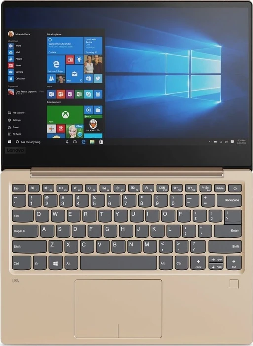 Lenovo IdeaPad 720S-13ARR, gold, Ryzen 5 2500U, 8GB RAM, 256GB SSD, PL