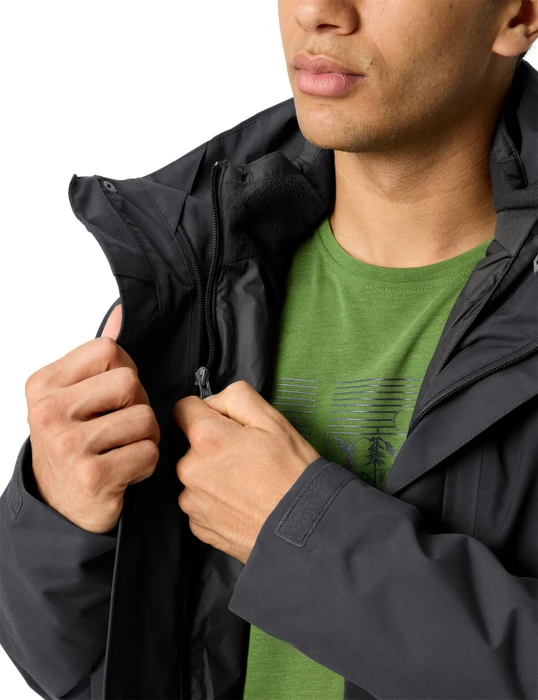 Vaude Caserina 3in1 III Funktionsjacke phantom black (Herren)