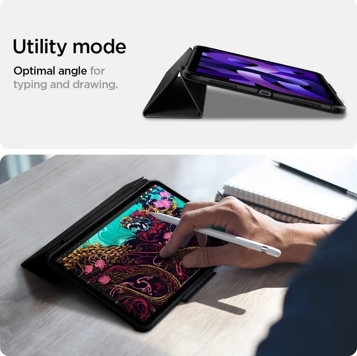 Spigen Rugged Armor Pro Schutzhülle für Apple iPad Air, schwarz