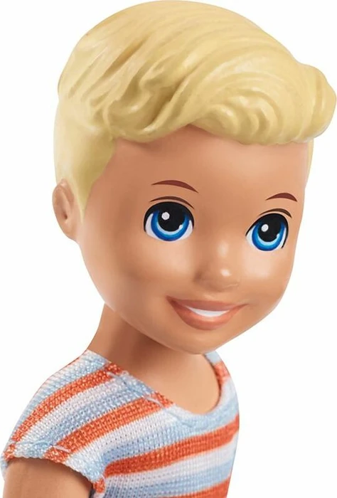 Mattel Barbie - Skipper Babysitters Inc. kleine Puppe mit Rutsche und Sandkasten Spielset