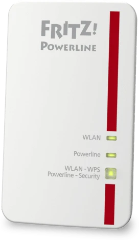 FRITZ! FRITZ!Powerline 1240E Kit, Powerline/WLAN-Access Point und Powerline-Adapter Set, 2er-Bundle