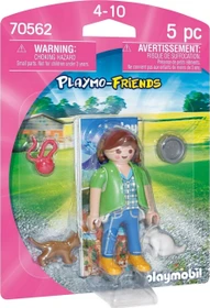playmobil Playmo-Friends Frau mit Katzenbabys