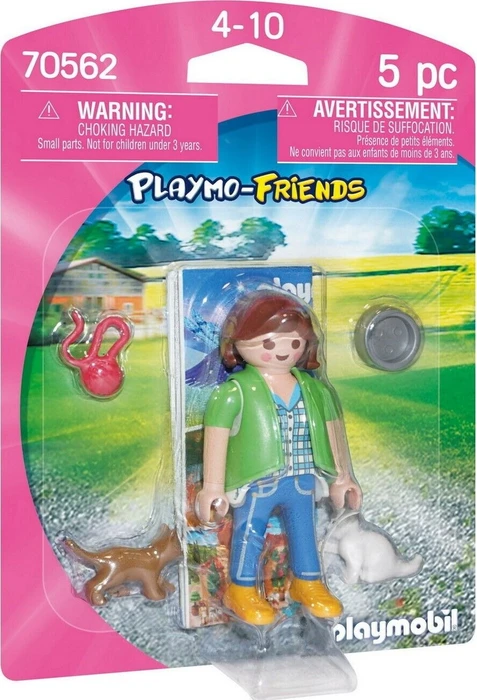 playmobil Playmo-Friends Frau mit Katzenbabys