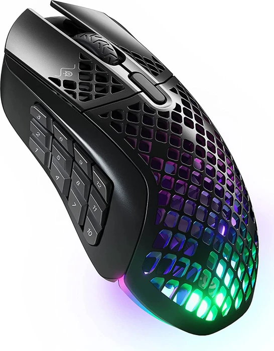 SteelSeries Aerox 9 Wireless schwarz, USB/Bluetooth