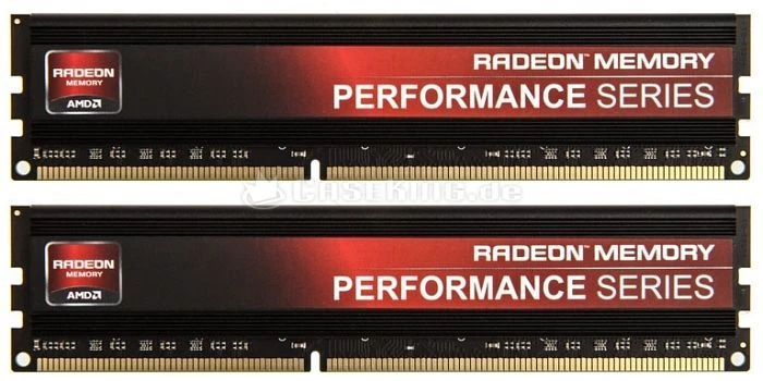 AMD Radeon Performance Series UDIMM 8GB Kit, DDR3-1866, CL9-10-9-27