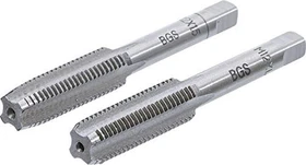 BGS technic Gewindebohrer mit Vor- und Fertigschneider, M12, 2 Stück