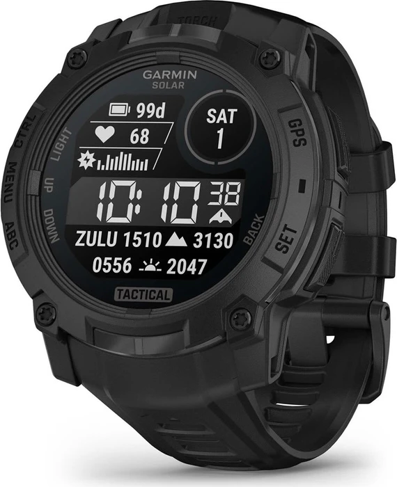 Garmin Instinct 3 Solar Tactical Edition 50mm schwarz