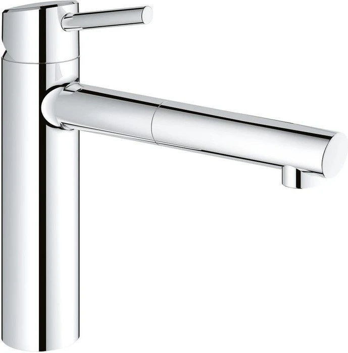 Grohe Concetto mittelhoher Auslauf Mousseur ausziehbar chrom