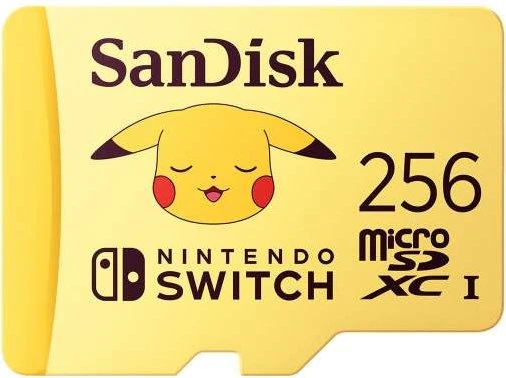 SanDisk Nintendo Switch R100/W90 256GB, UHS-I U3, Class 10