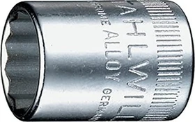 Stahlwille 40D Außenzwölfkant Steckschlüssel 1/4", 5.5x23mm