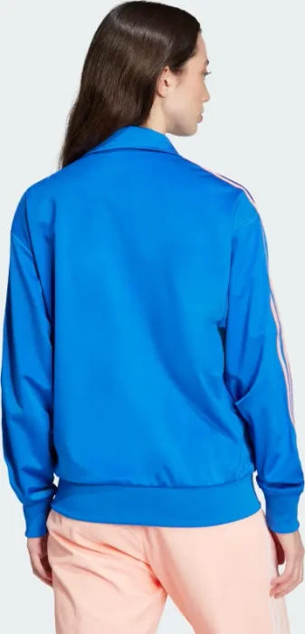 adidas Adicolor Classics Loose Firebird Originals Trainingsjacke blue/semi pink spark (Damen)