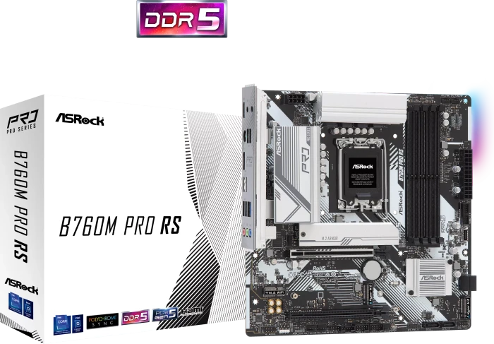 ASRock B760M Pro RS (Intel 1700)