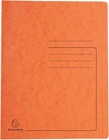 Exacompta Schnellhefter, A4, orange, 25er-Pack