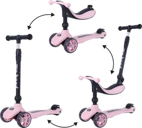 My Hood Kick'n'Ride Kickboard rose