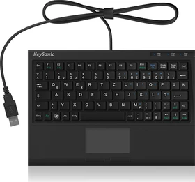 KeySonic ACK-3410, schwarz, USB, US (60378)