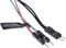 Alphacool Powerbutton, Taster schwarz, LED rot, Ein-/Ausschalter für PC, schwarz/rot Vorschaubild
