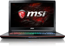 MSI GE72MVR 7RG-066 Apache Pro, Core i7-7700HQ, 8GB RAM, 256GB SSD, 1TB HDD, GeForce GTX 1070, DE