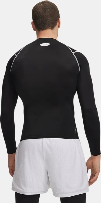 Under Armour HeatGear Elite Kompressionsshirt langarm ultimate black/reflective (Herren) (6015384-008) – Bild 2 von 2