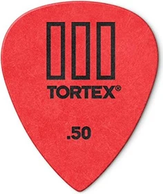 Dunlop Tortex TIII Pick, .50mm, 72-Pack