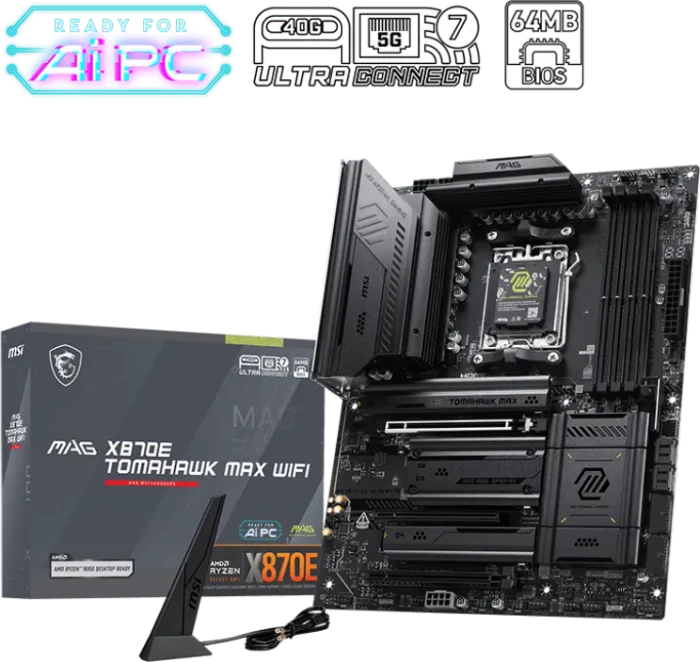 MSI MAG X870E Tomahawk MAX WIFI (AMD AM5)