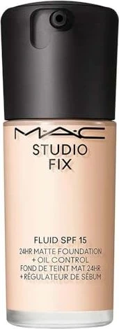 MAC Studio Fix Fluid 24HR Matte Foundation + Oil Control NW5 LSF15, 30ml