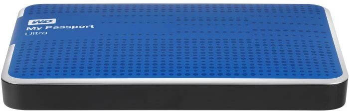 Western Digital WD My Passport Ultra blau 1TB, USB 3.0 Micro-B