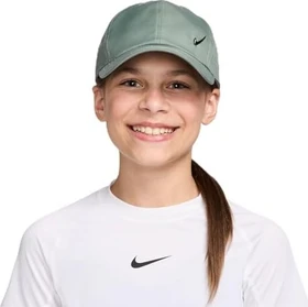 Nike Dri-FIT Club unstrukturierte Metall-Swoosh Kappe clay green/black (Junior)