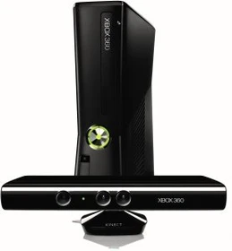 Microsoft Xbox 360 Arcade Slim - 4GB Kinect Bundle schwarz