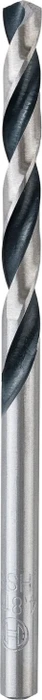 Bosch Professional Metall HSS Metallspiralbohrer, 4.8x52x86mm, 2 Stück