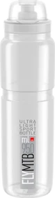 Elite Fly MTB Trinkflasche 950ml clear/grey logo
