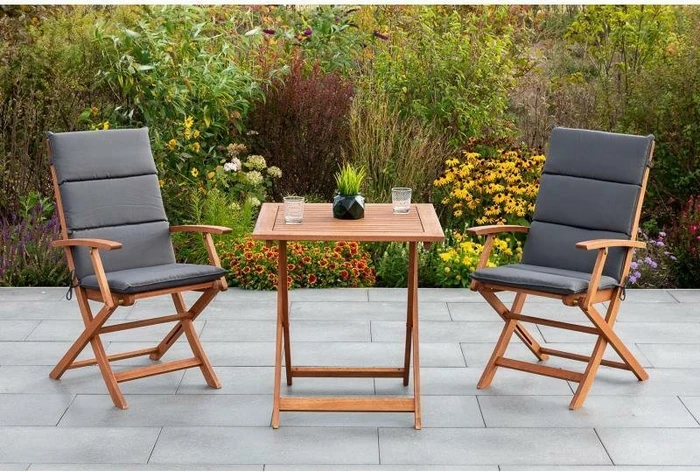 Merxx Comodoro Gartenmöbel-Set eukalyptus, 5-tlg.